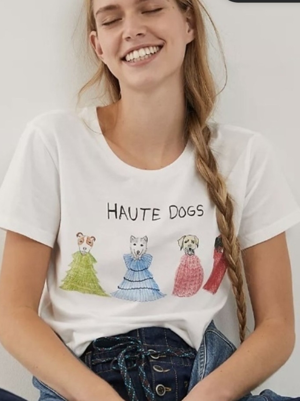 Unfortunate Portrait Haute Dogs Graphic T - From Anthropologie
